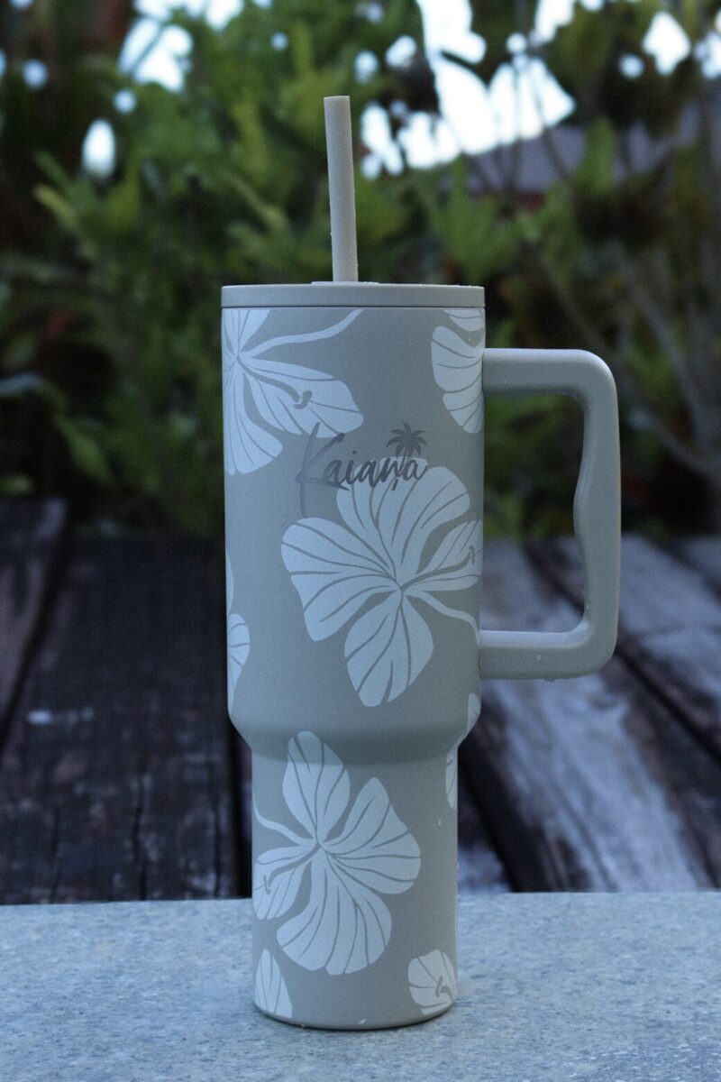 TAUPE TUMBLER CUP - REA PUA
